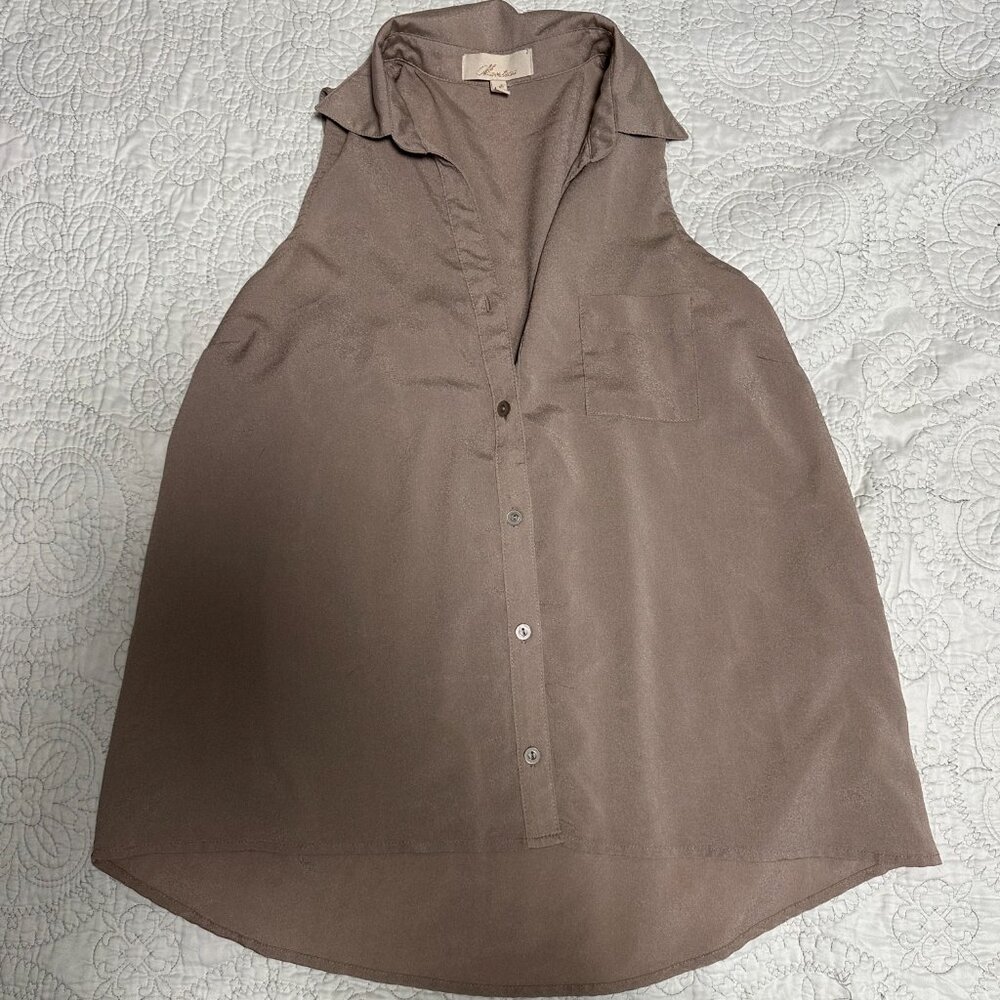 Monteau Tan Tank Medium